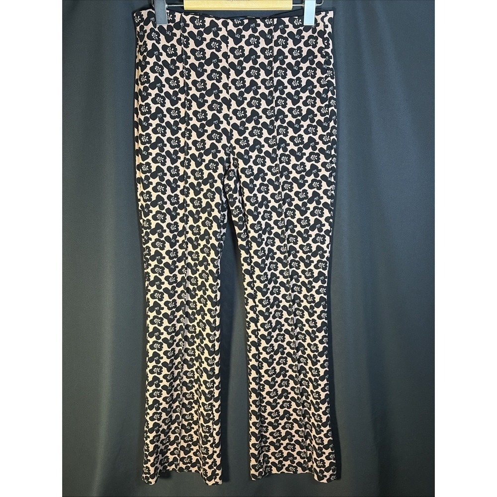 Maeve by Anthropologie Women's S The Margot Kick-Flare Cropped Pants Floral